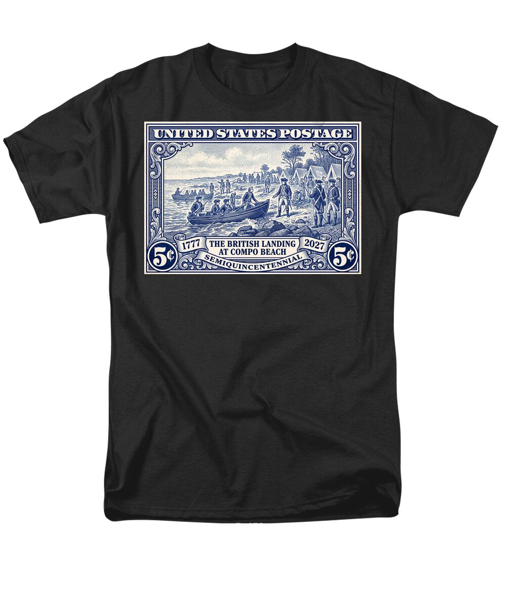 British Landing at Compo 5c 1 - Men's T-Shirt  (Regular Fit)