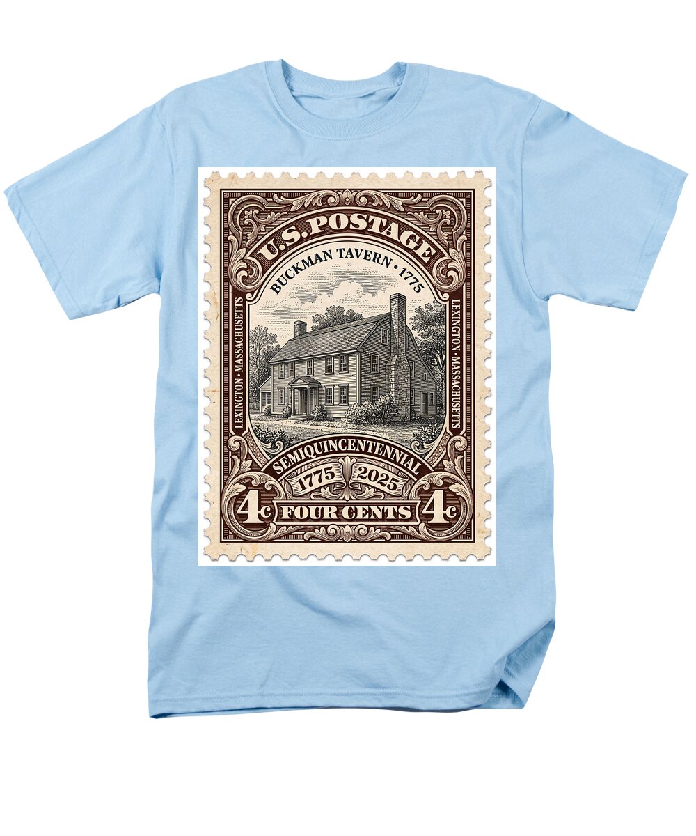 Buckman Tavern 4c 1 - Men's T-Shirt  (Regular Fit)