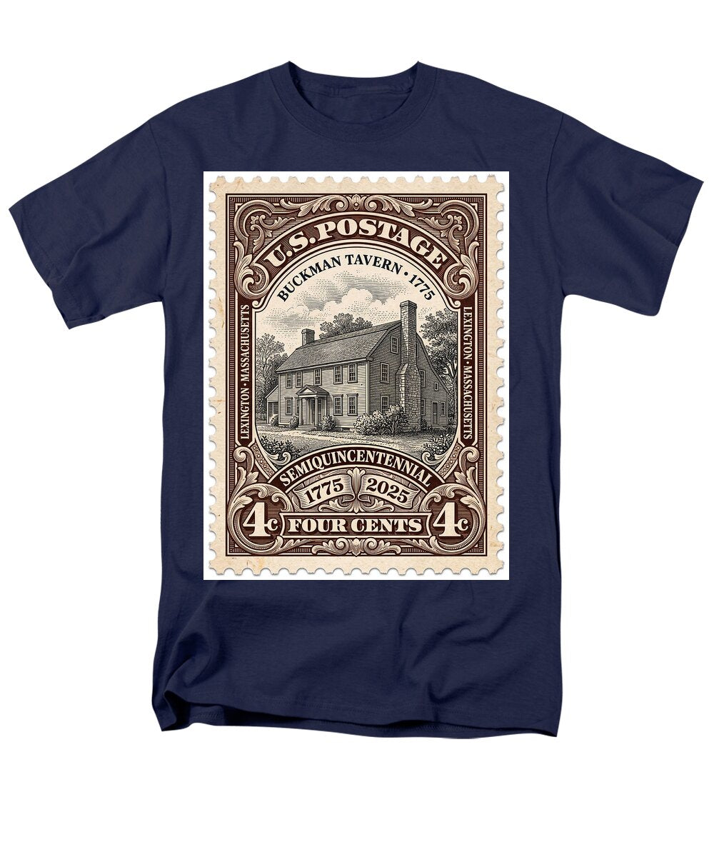 Buckman Tavern 4c 1 - Men's T-Shirt  (Regular Fit)