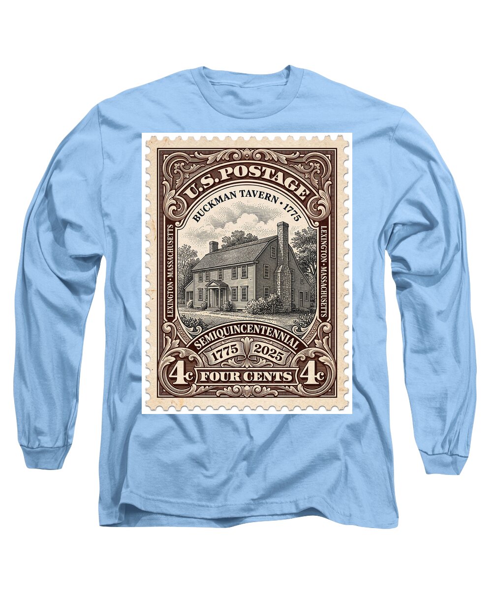 Buckman Tavern 4c 1 - Long Sleeve T-Shirt