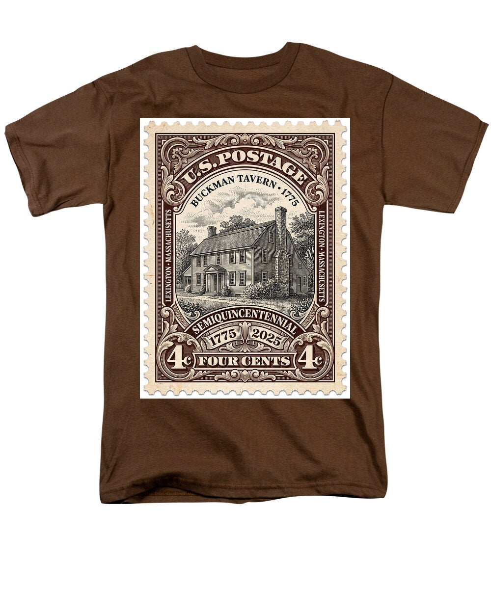 Buckman Tavern 4c 1 - Men's T-Shirt  (Regular Fit)
