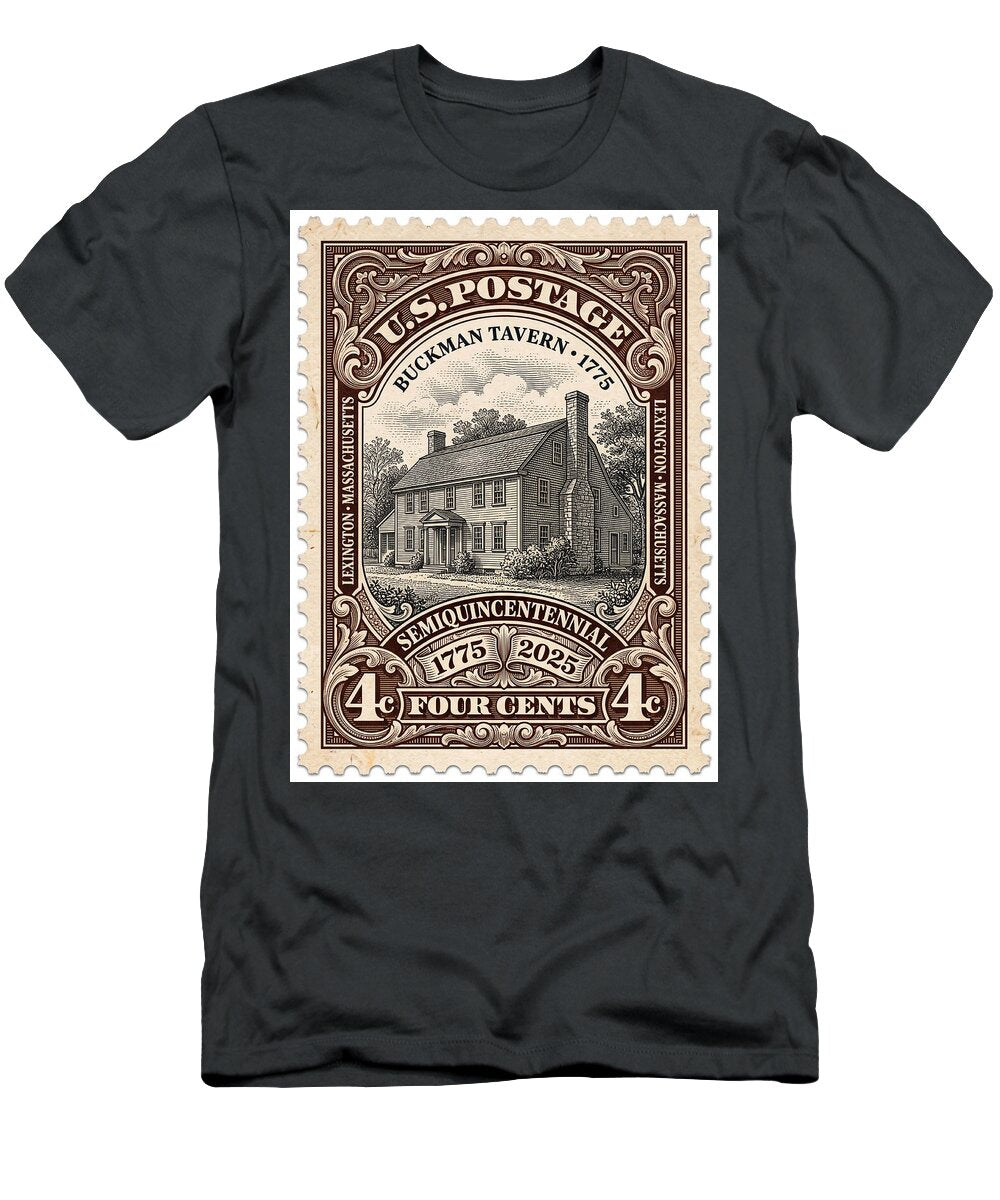 Buckman Tavern 4c 1 - T-Shirt