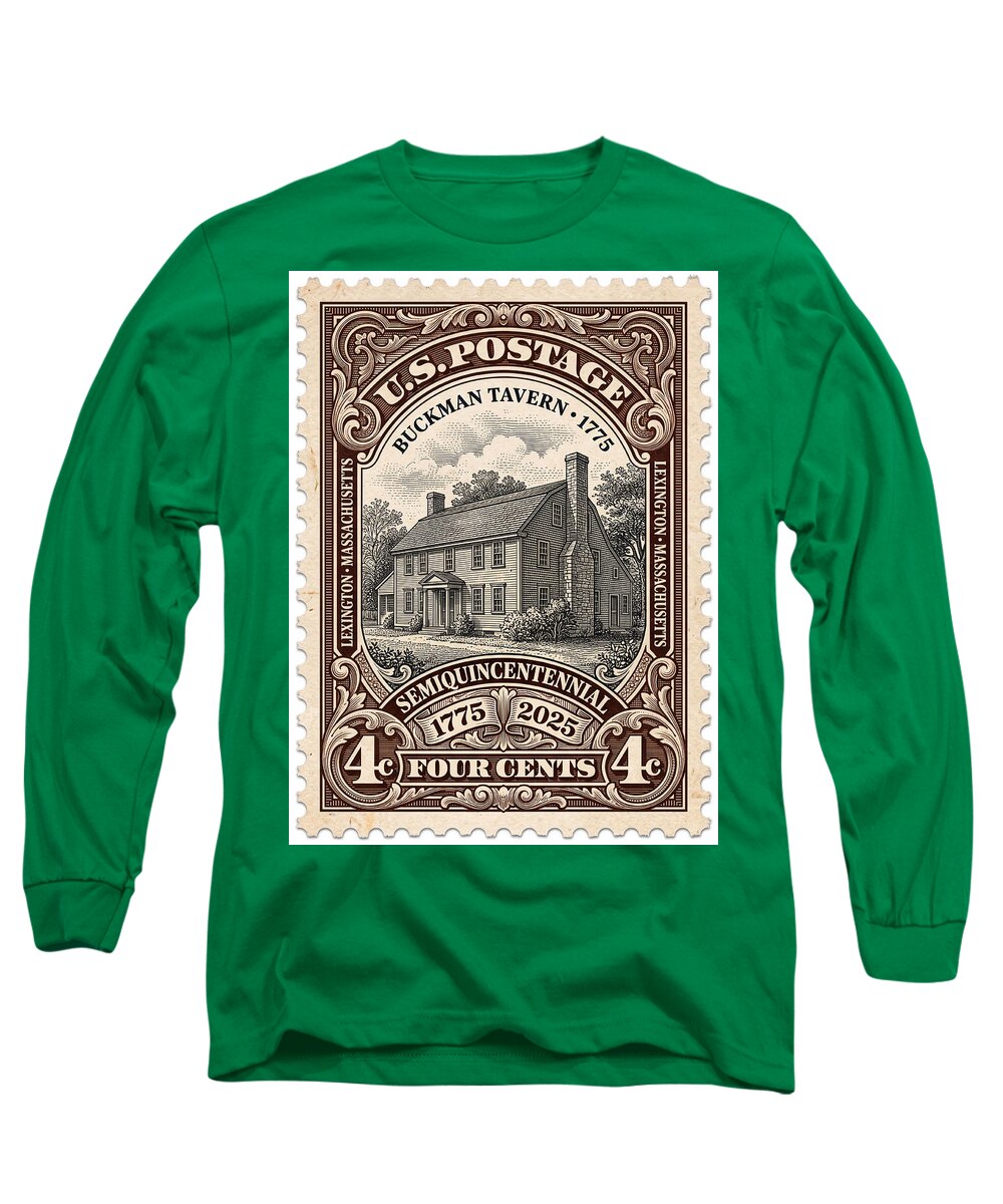 Buckman Tavern 4c 1 - Long Sleeve T-Shirt