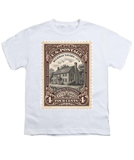Buckman Tavern 4c 1 - Youth T-Shirt