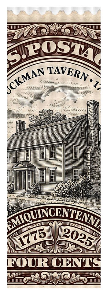 Buckman Tavern 4c 1 - Yoga Mat