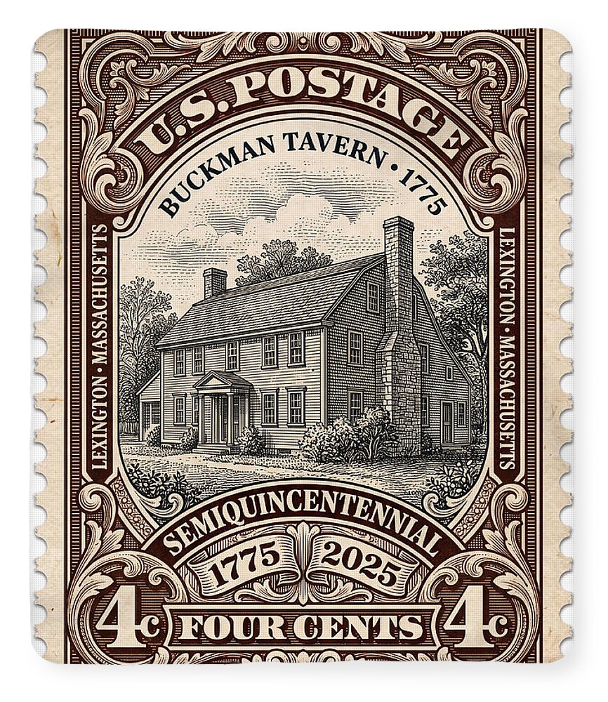 Buckman Tavern 4c 1 - Blanket