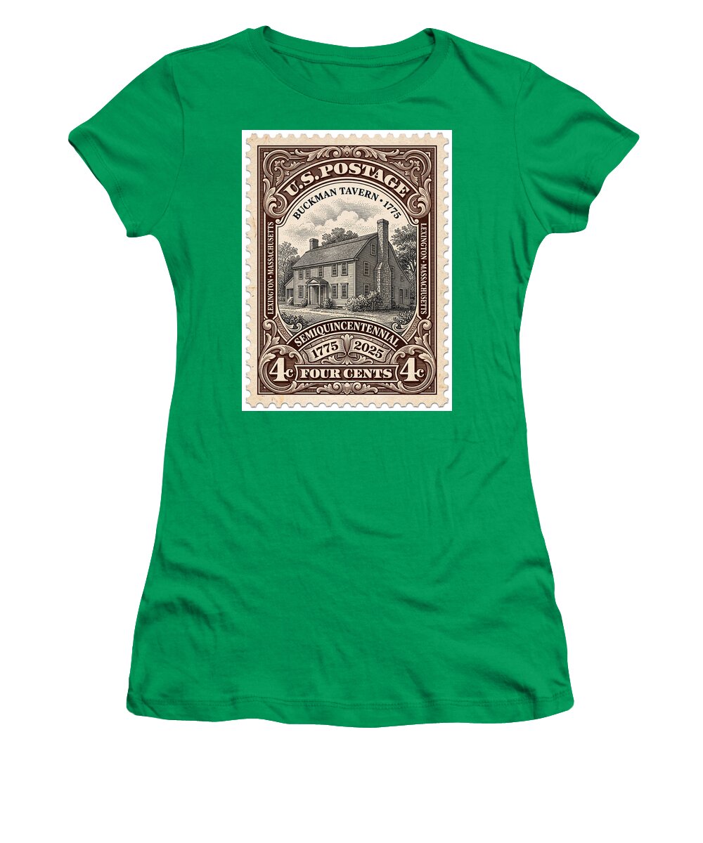 Buckman Tavern 4c 1 - Women's T-Shirt