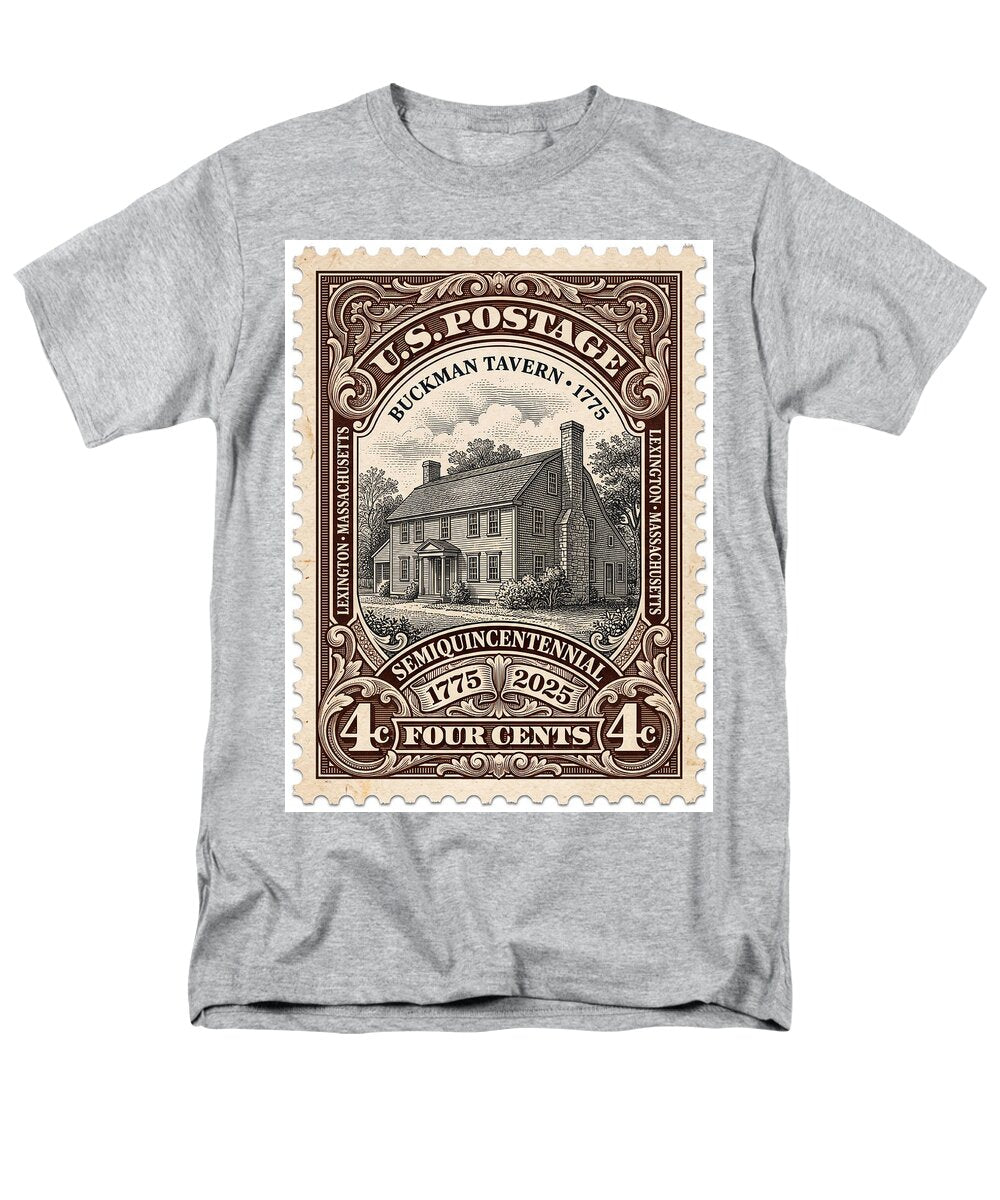 Buckman Tavern 4c 1 - Men's T-Shirt  (Regular Fit)