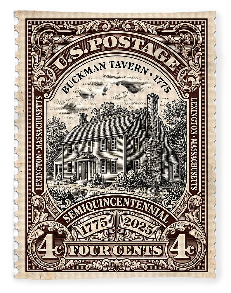 Buckman Tavern 4c 1 - Blanket