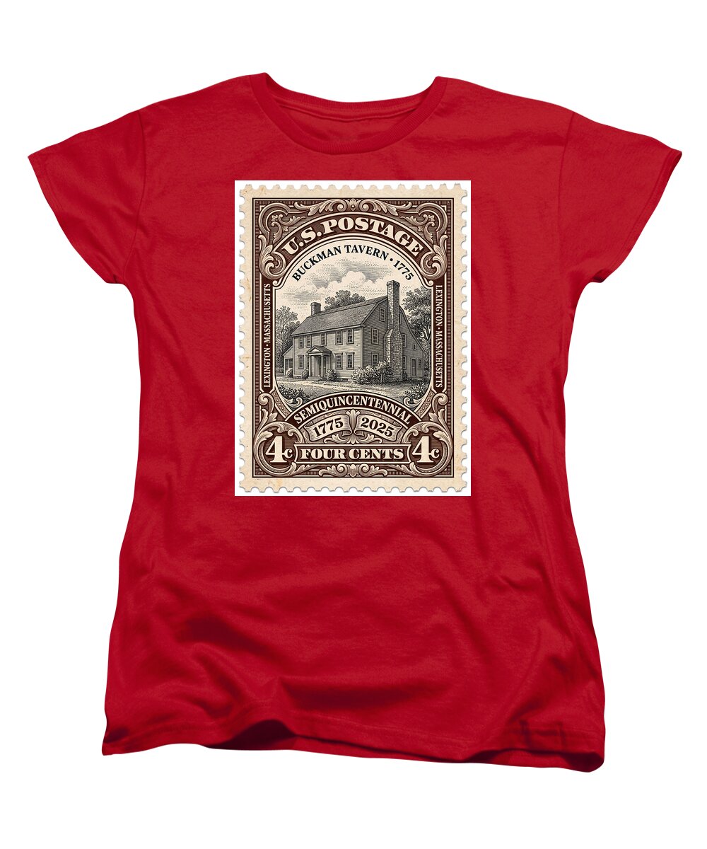 Buckman Tavern 4c 1 - Women's T-Shirt (Standard Fit)