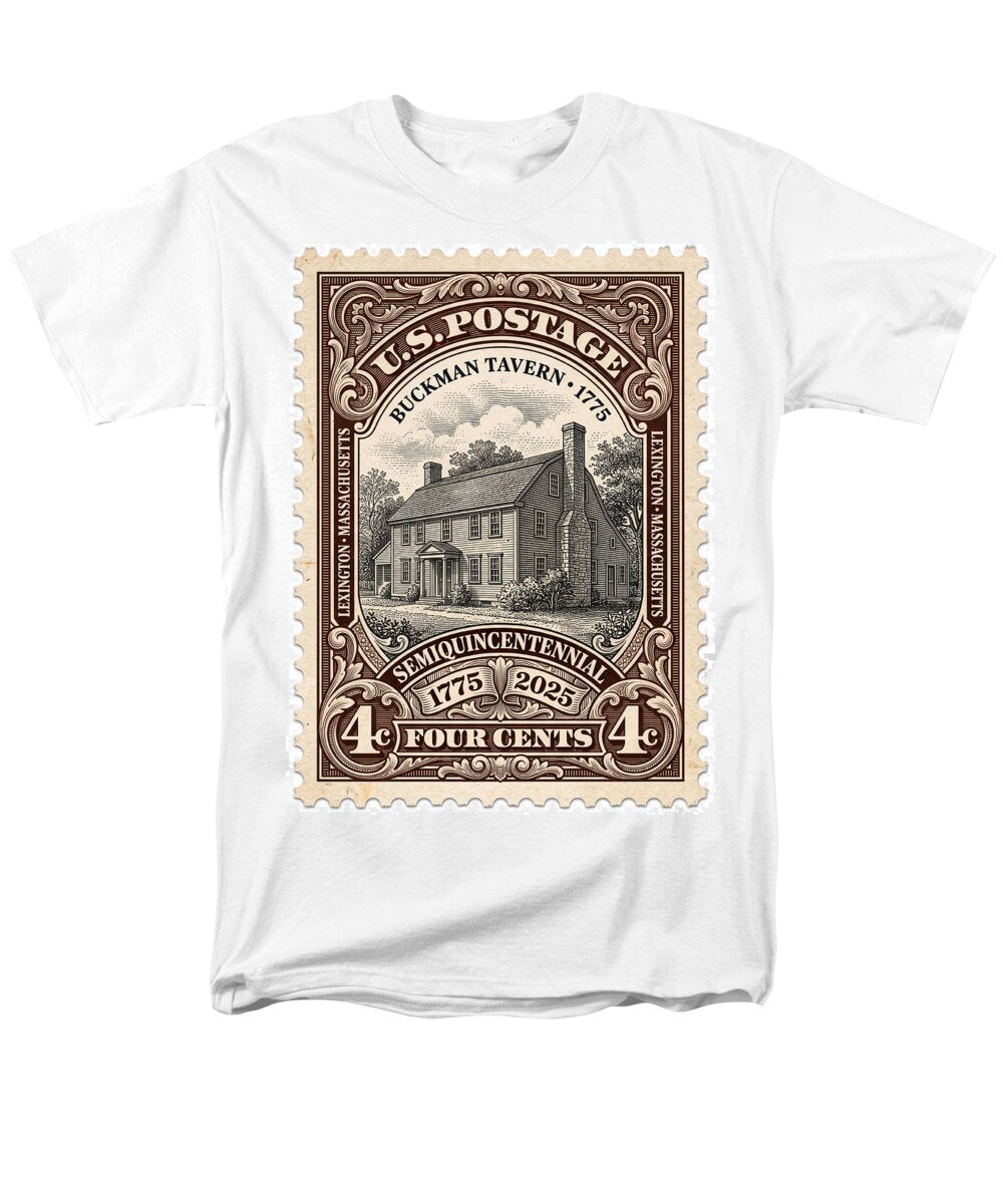 Buckman Tavern 4c 1 - Men's T-Shirt  (Regular Fit)