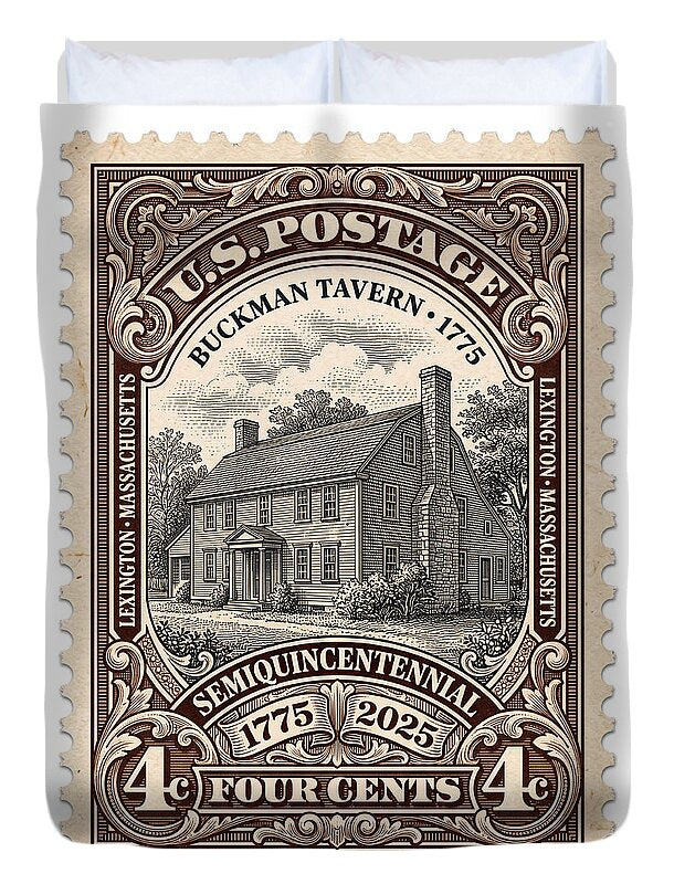 Buckman Tavern 4c 1 - Duvet Cover