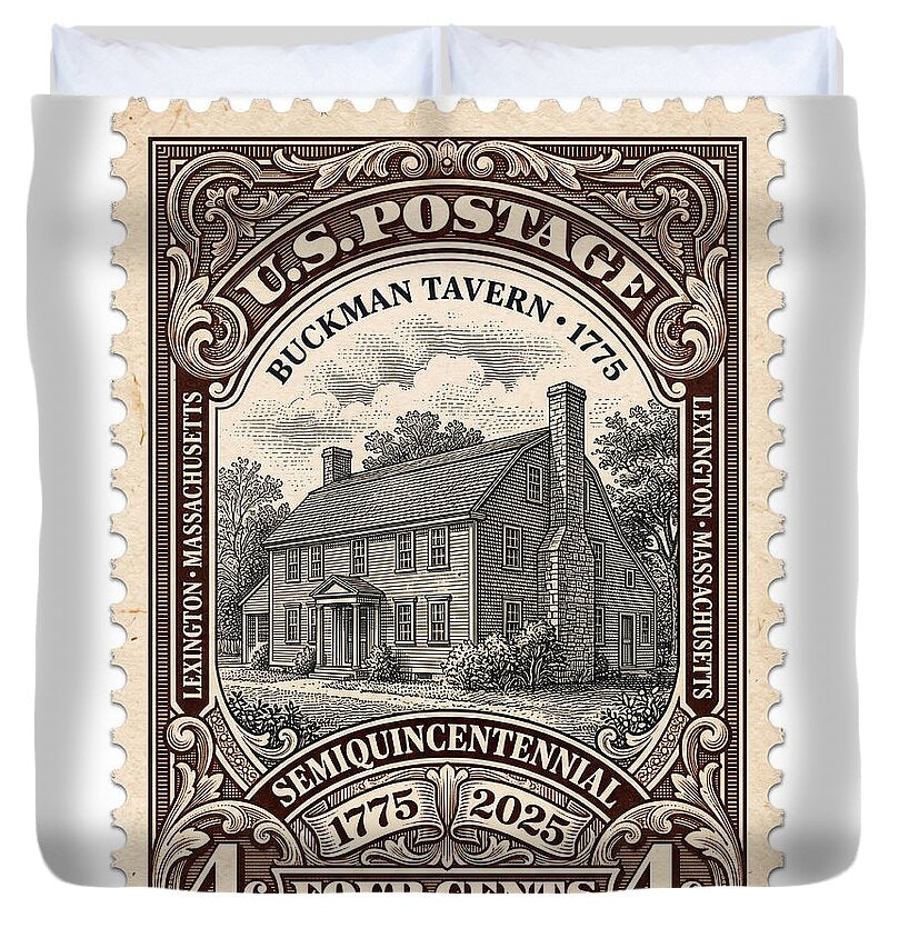 Buckman Tavern 4c 1 - Duvet Cover