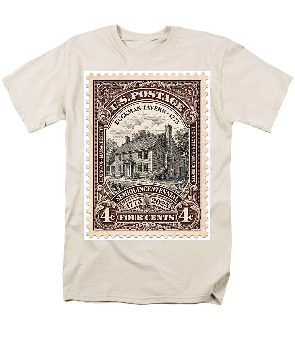 Buckman Tavern 4c 1 - Men's T-Shirt  (Regular Fit)