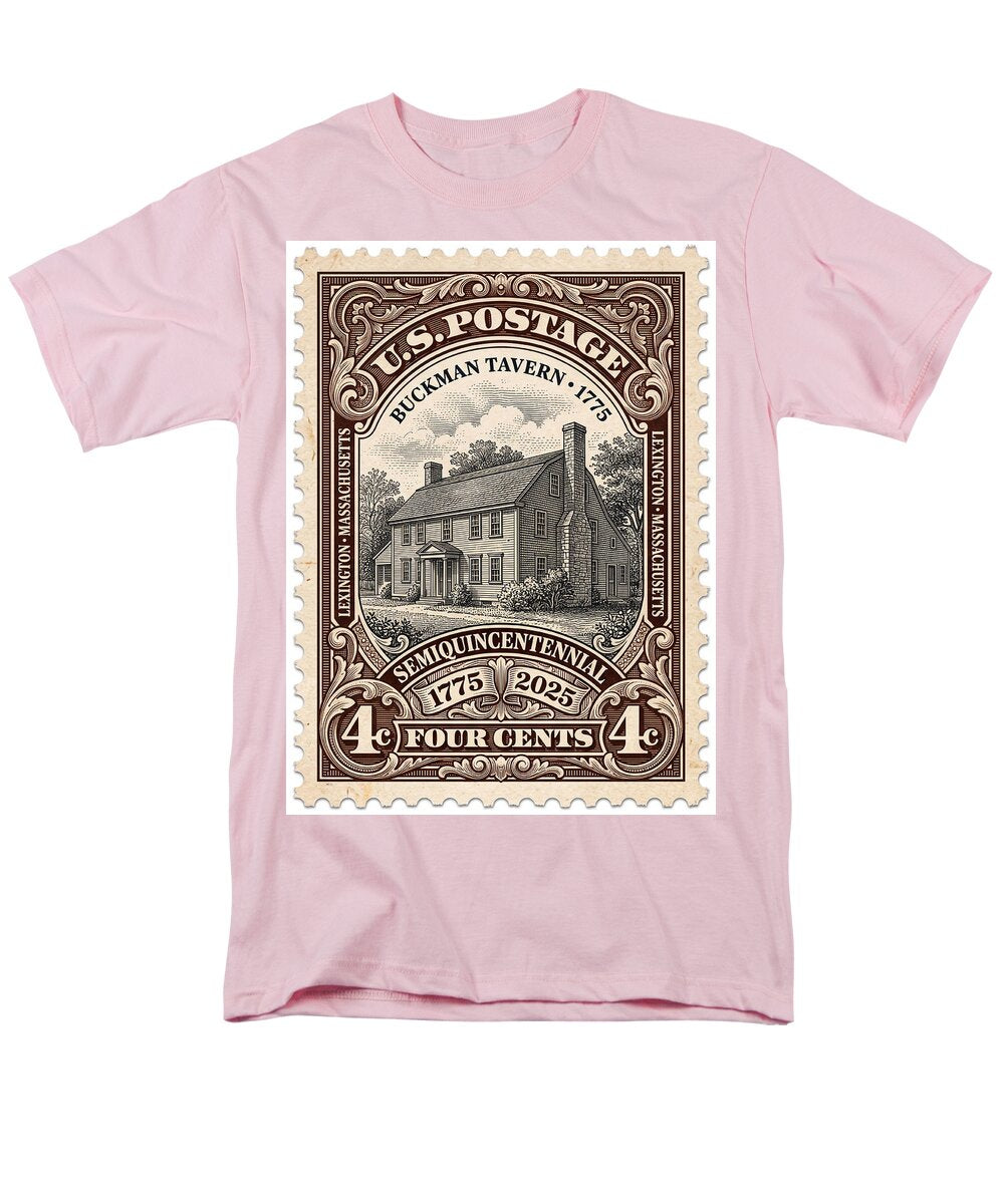 Buckman Tavern 4c 1 - Men's T-Shirt  (Regular Fit)