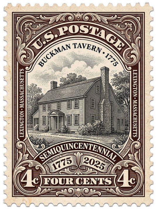 Buckman Tavern 4c 1 - Art Print