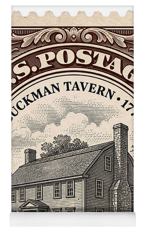 Buckman Tavern 4c 1 - Yoga Mat