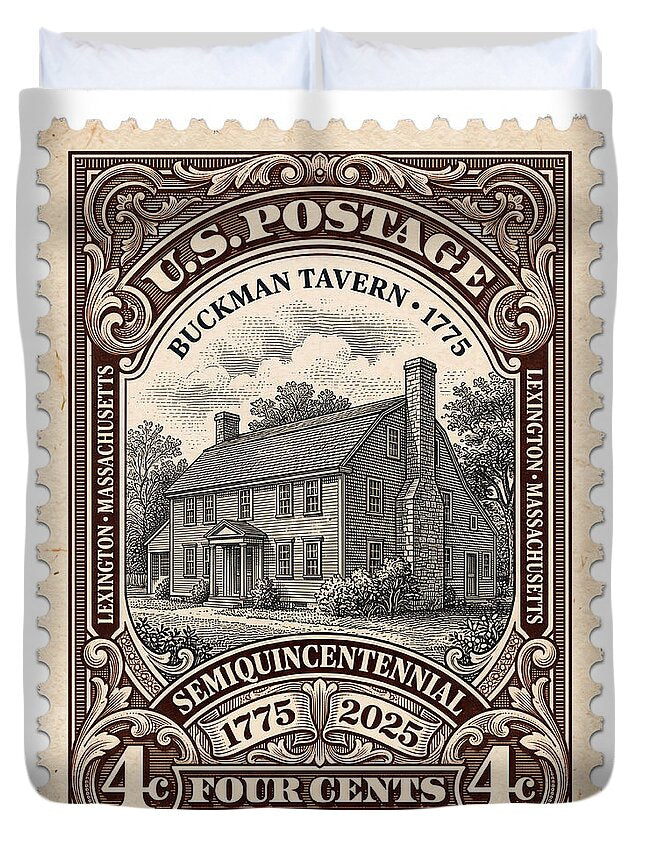 Buckman Tavern 4c 1 - Duvet Cover