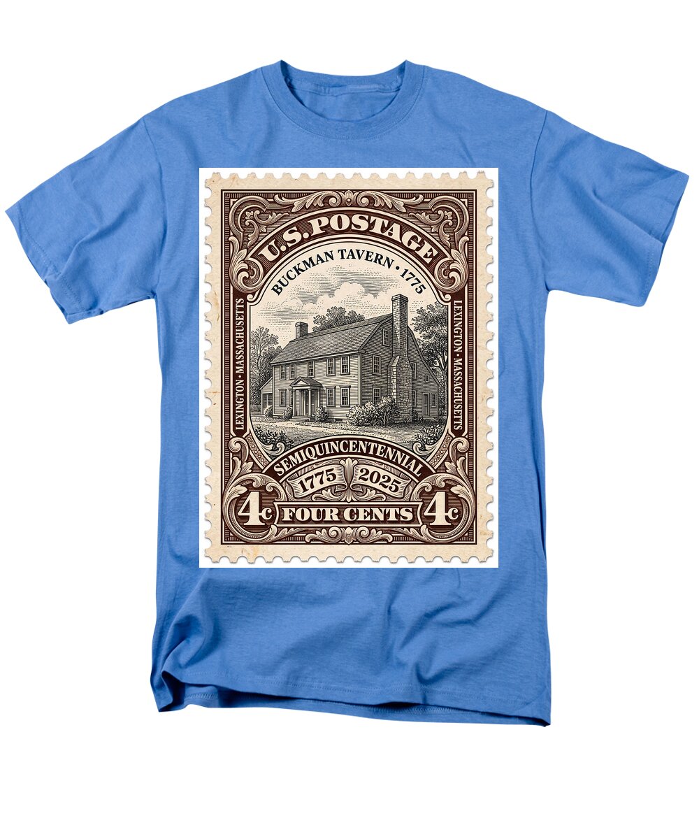Buckman Tavern 4c 1 - Men's T-Shirt  (Regular Fit)