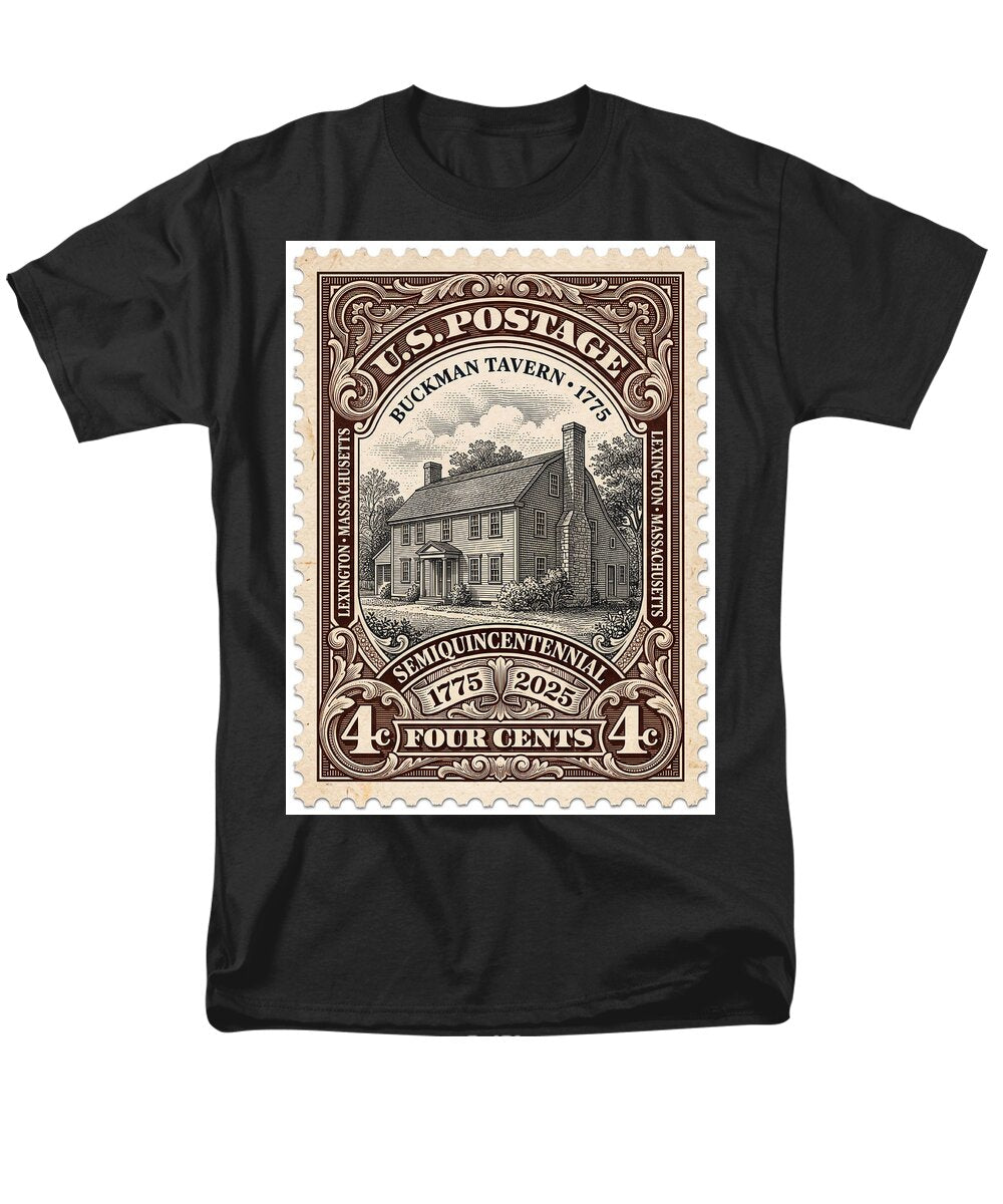 Buckman Tavern 4c 1 - Men's T-Shirt  (Regular Fit)