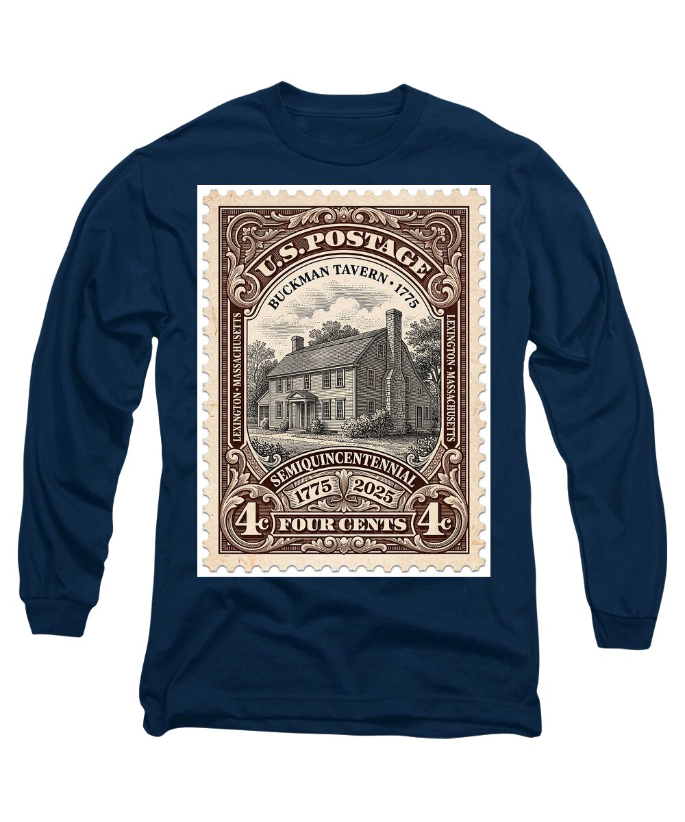 Buckman Tavern 4c 1 - Long Sleeve T-Shirt