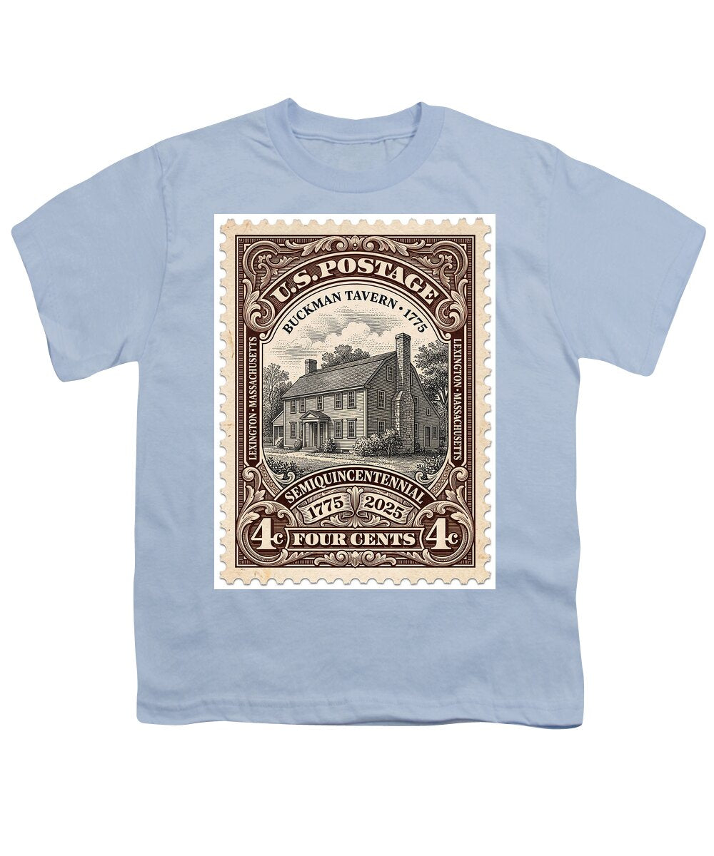 Buckman Tavern 4c 1 - Youth T-Shirt