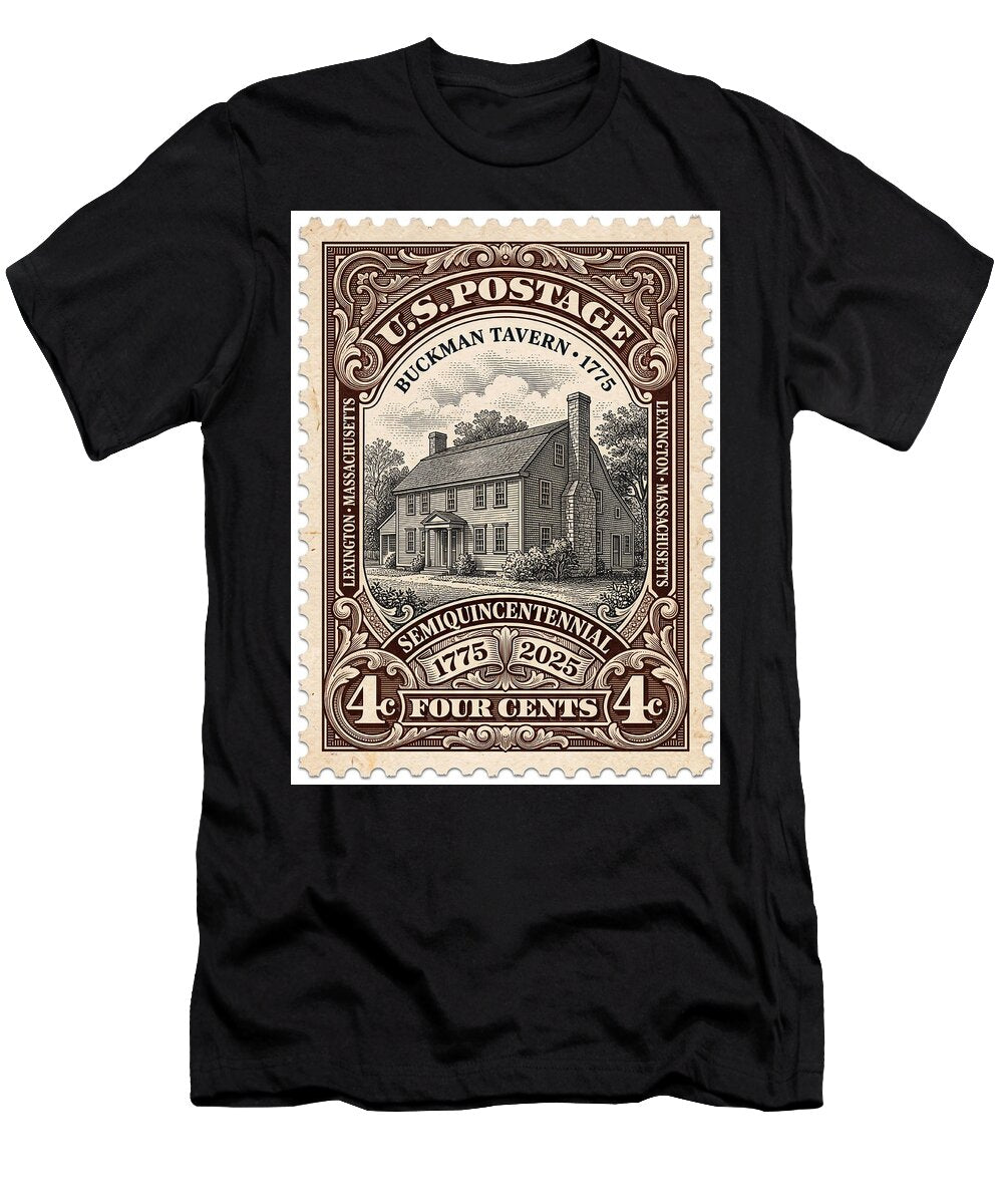 Buckman Tavern 4c 1 - T-Shirt