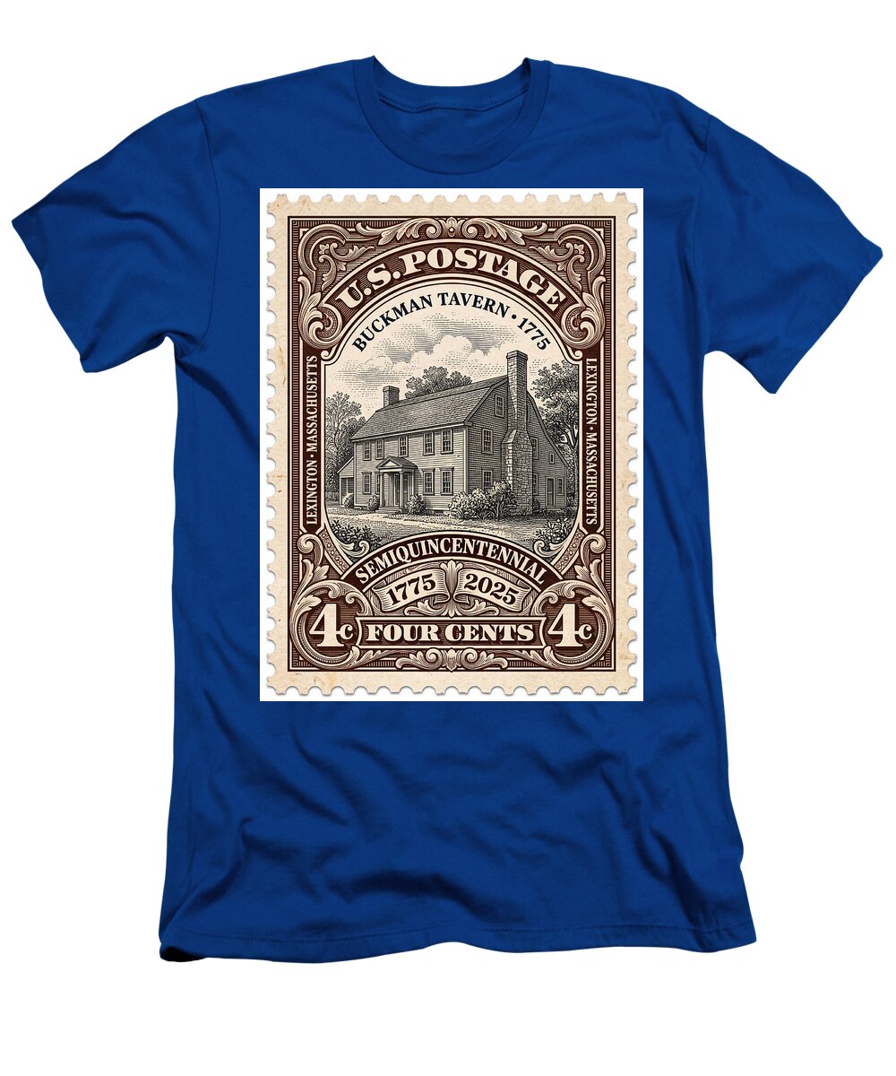 Buckman Tavern 4c 1 - T-Shirt