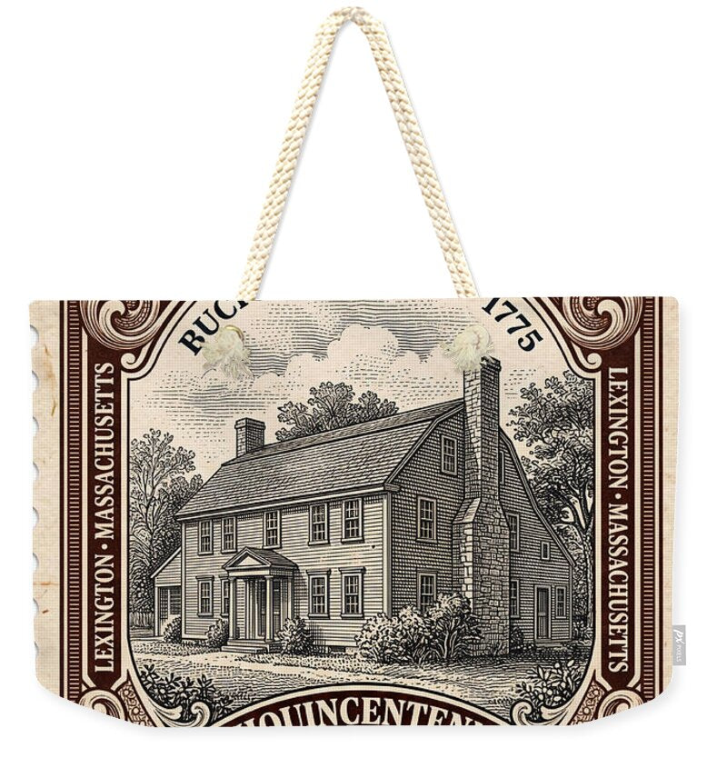 Buckman Tavern 4c 1 - Weekender Tote Bag