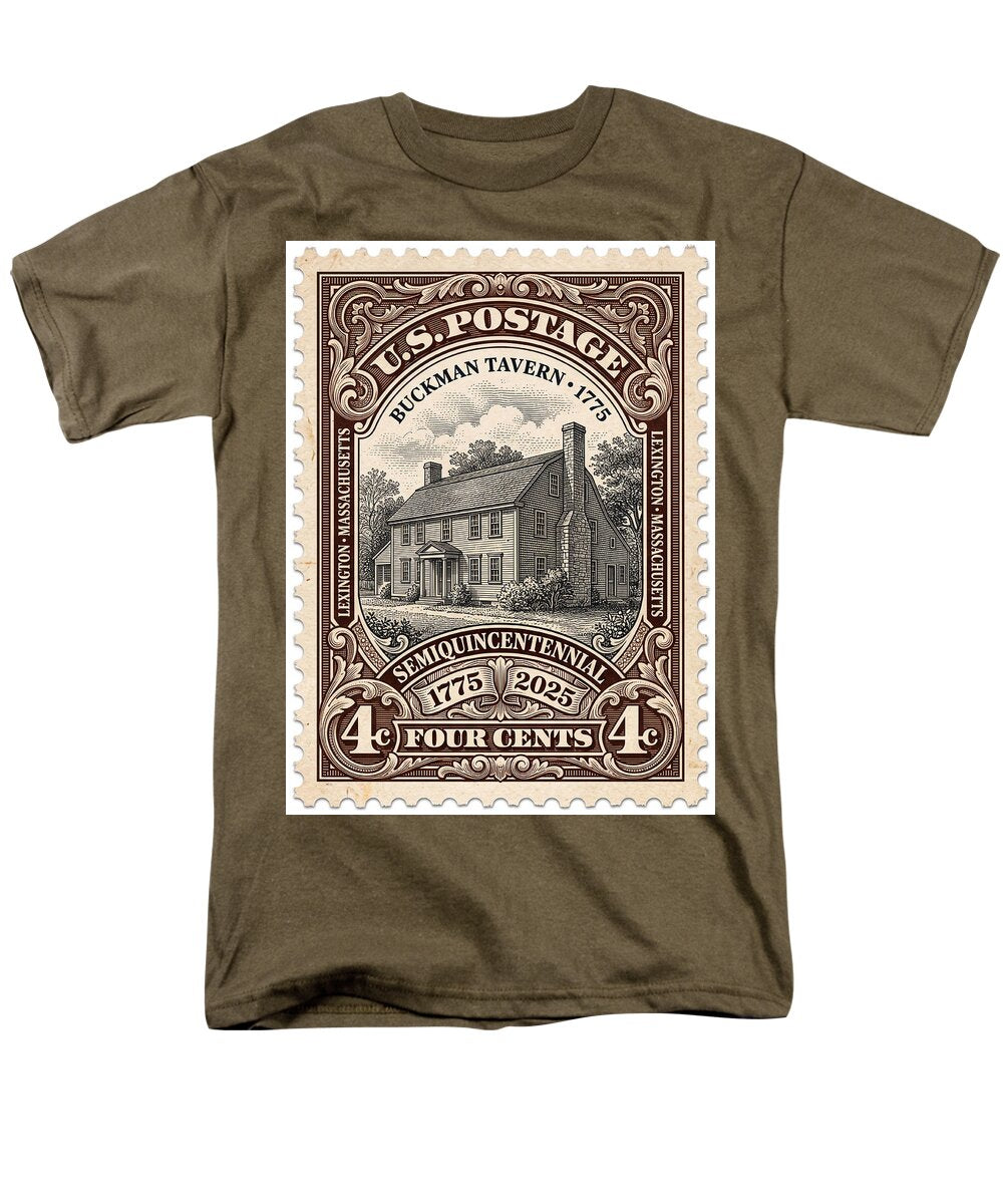 Buckman Tavern 4c 1 - Men's T-Shirt  (Regular Fit)