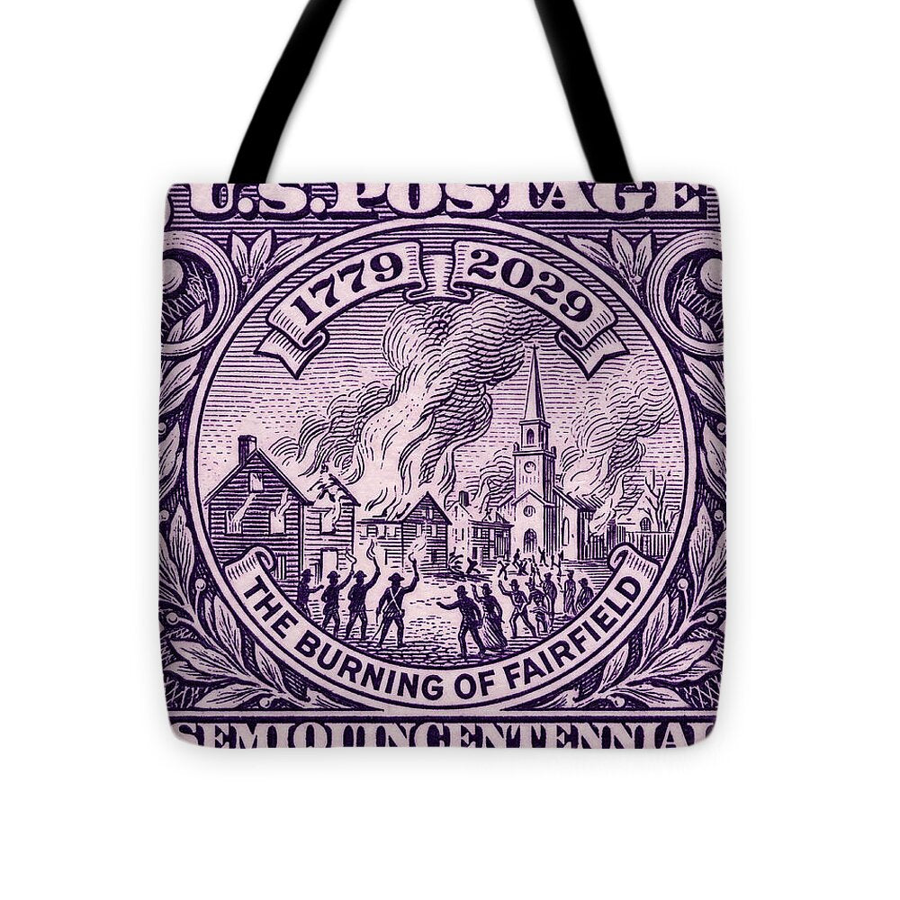 Burning of Fairfield 3c 1 - Tote Bag