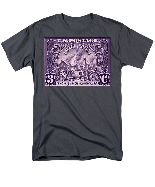 Burning of Fairfield 3c 1 - Men's T-Shirt  (Regular Fit)