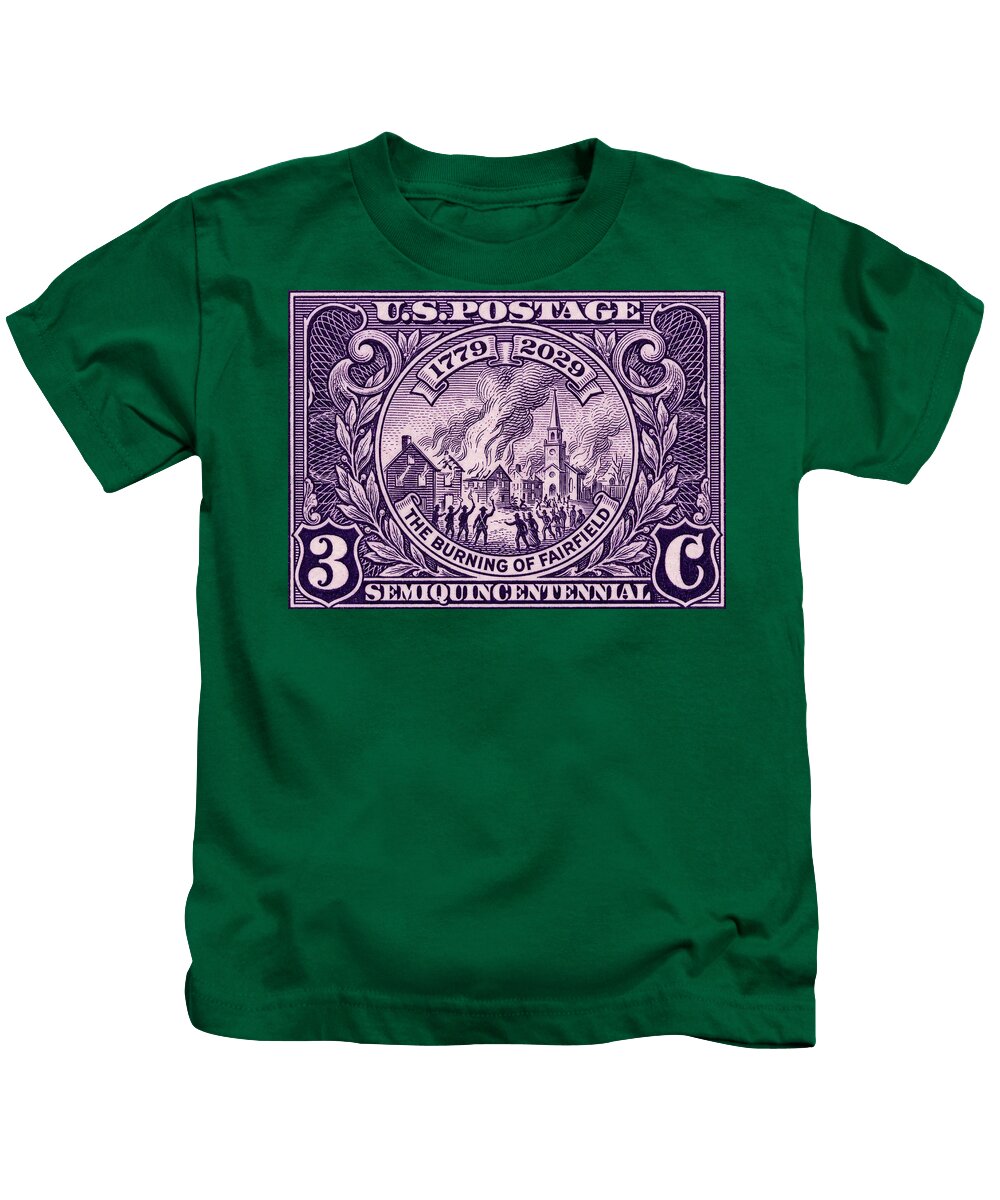 Burning of Fairfield 3c 1 - Kids T-Shirt