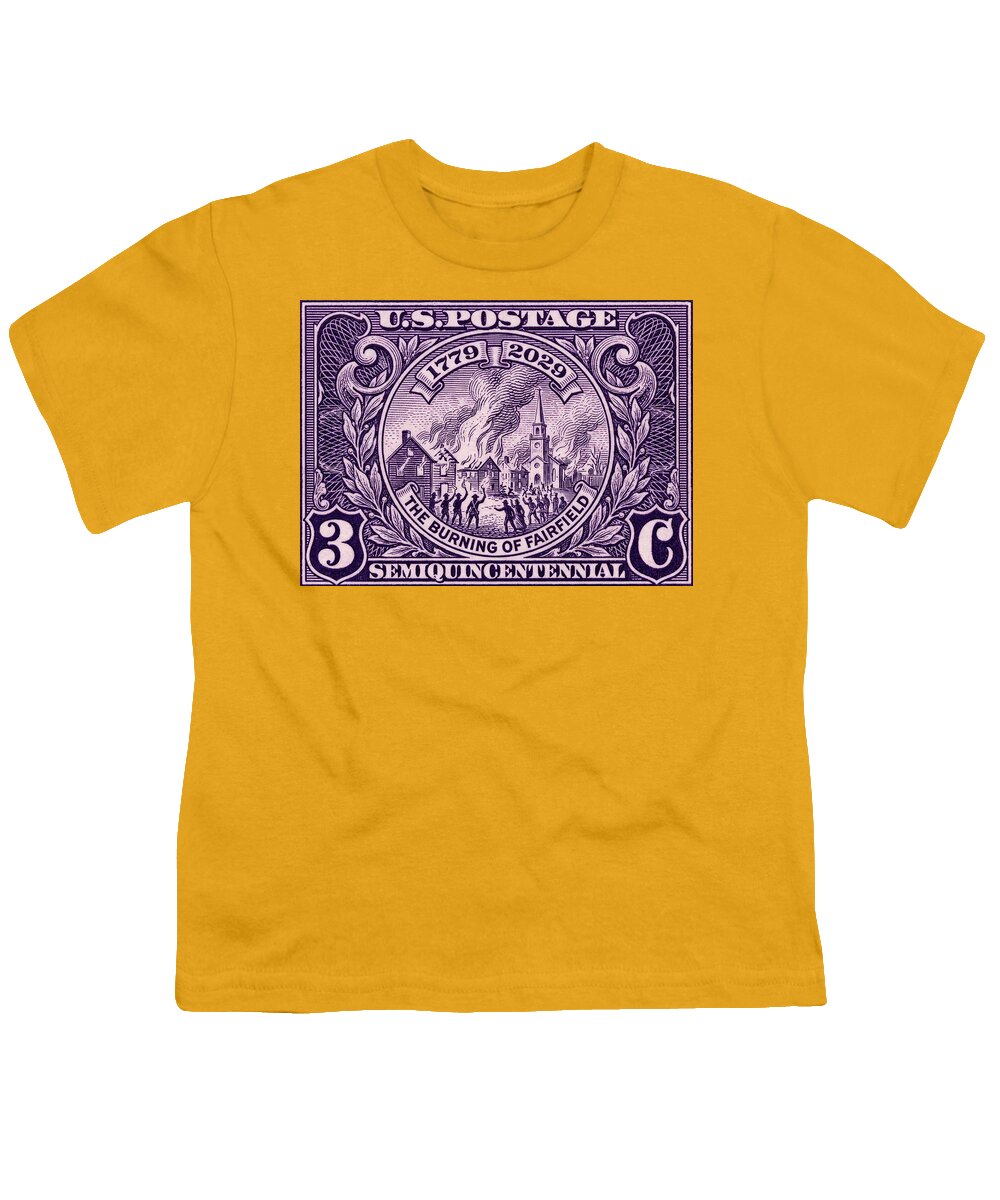 Burning of Fairfield 3c 1 - Youth T-Shirt