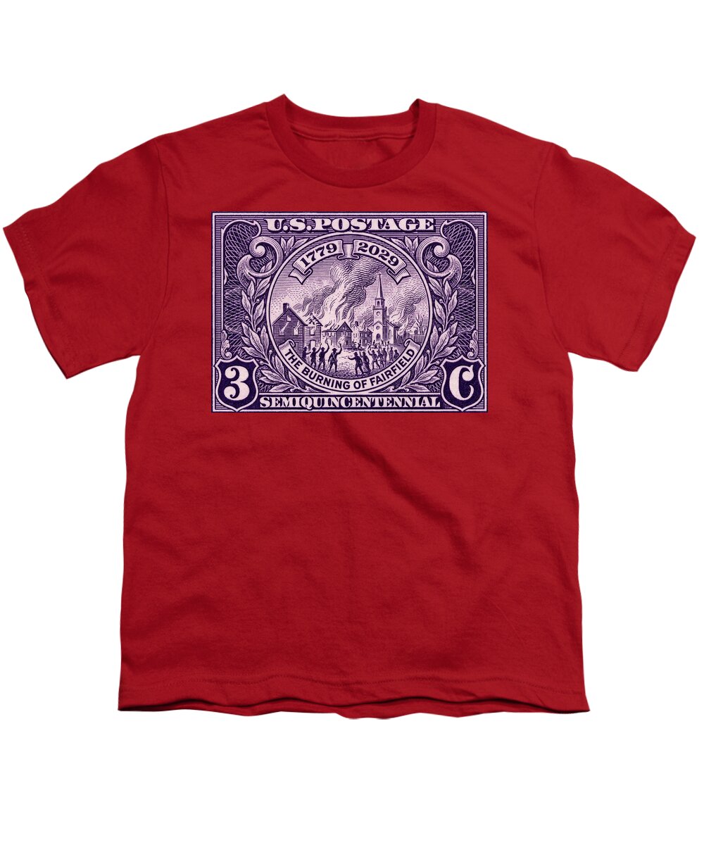 Burning of Fairfield 3c 1 - Youth T-Shirt