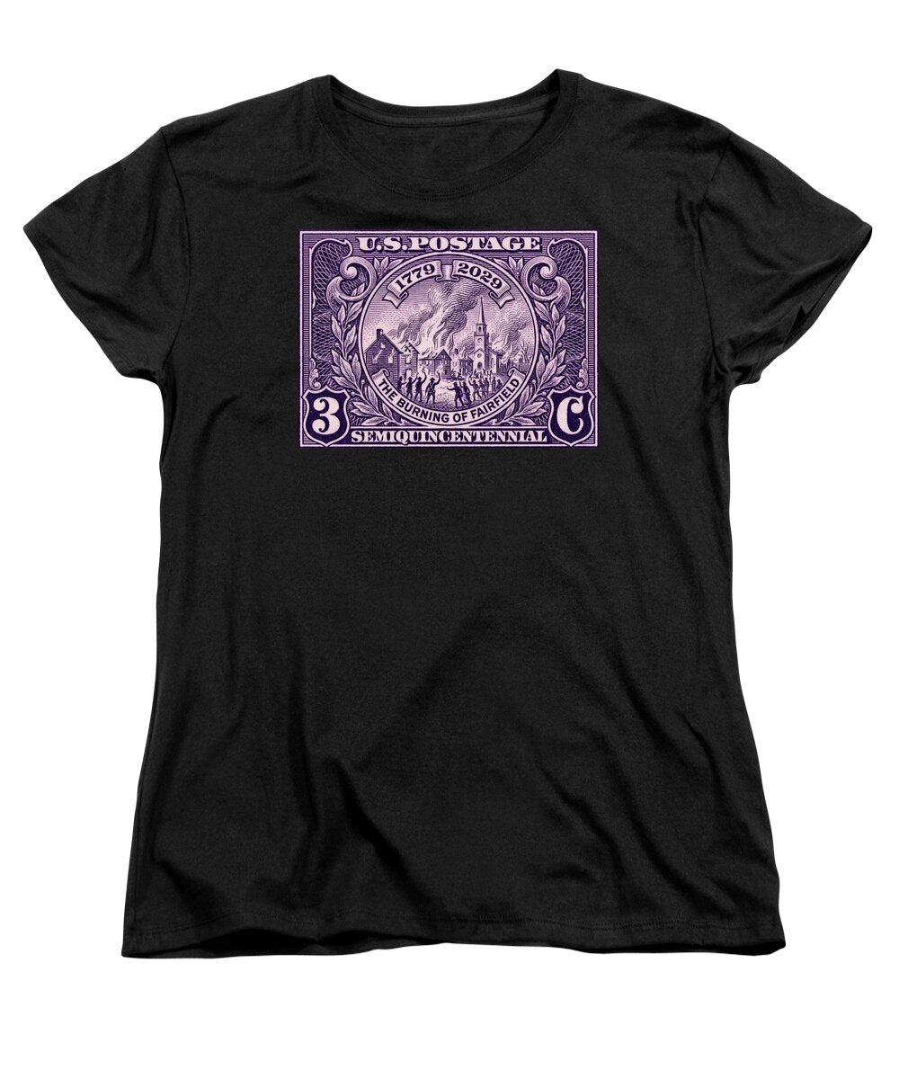 Burning of Fairfield 3c 1 - Women's T-Shirt (Standard Fit)