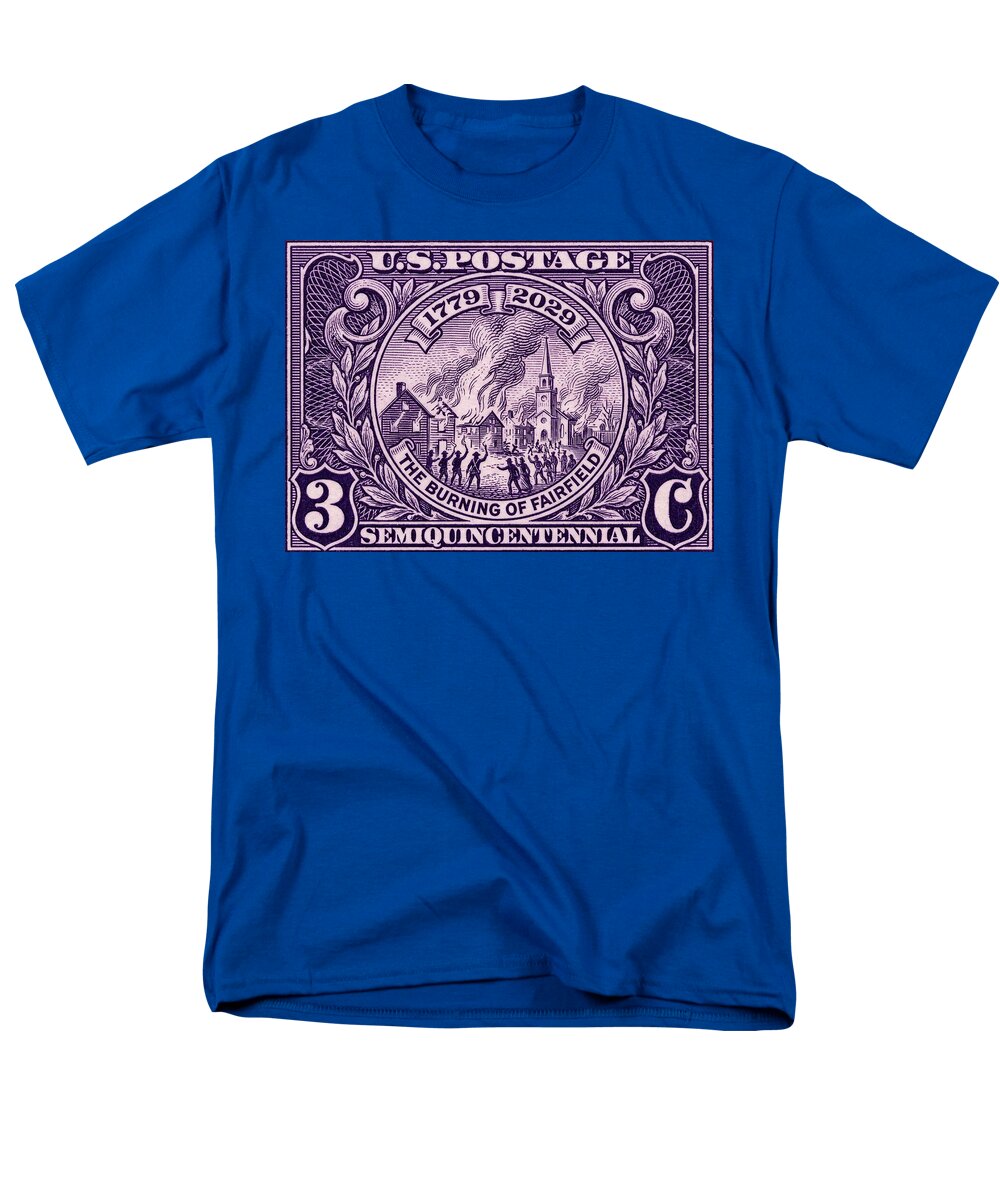 Burning of Fairfield 3c 1 - Men's T-Shirt  (Regular Fit)