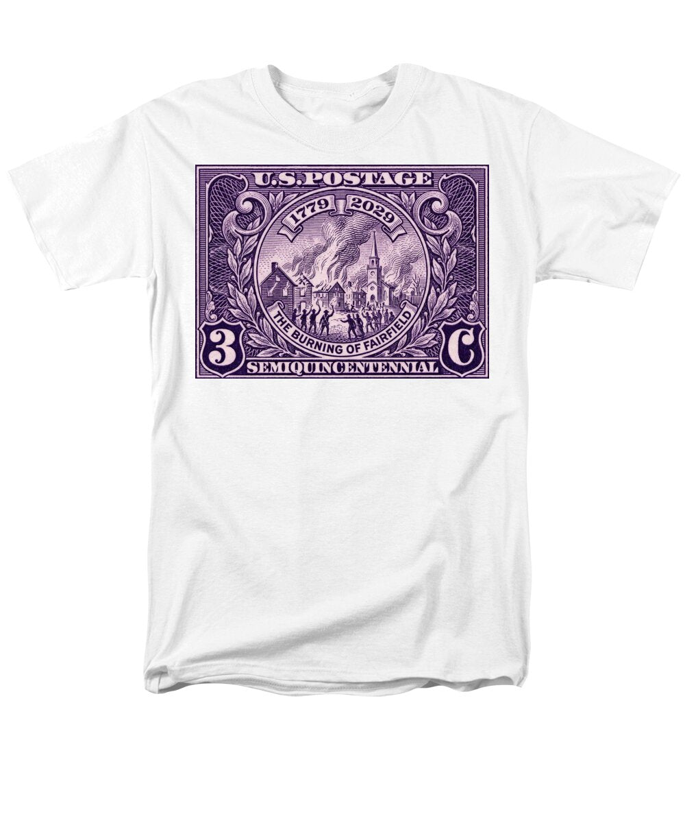 Burning of Fairfield 3c 1 - Men's T-Shirt  (Regular Fit)