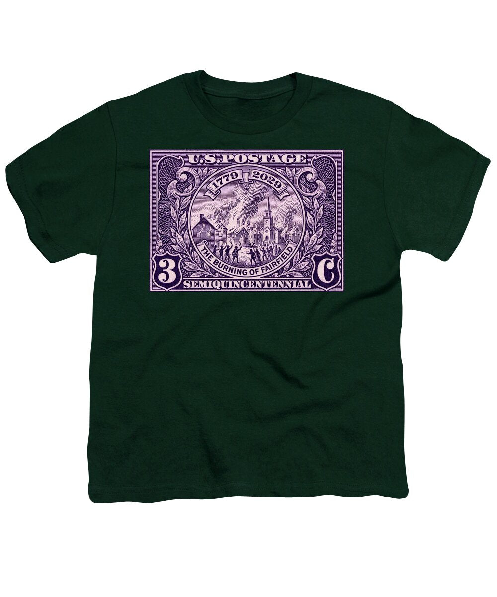Burning of Fairfield 3c 1 - Youth T-Shirt