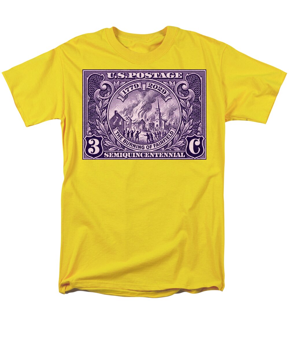 Burning of Fairfield 3c 1 - Men's T-Shirt  (Regular Fit)