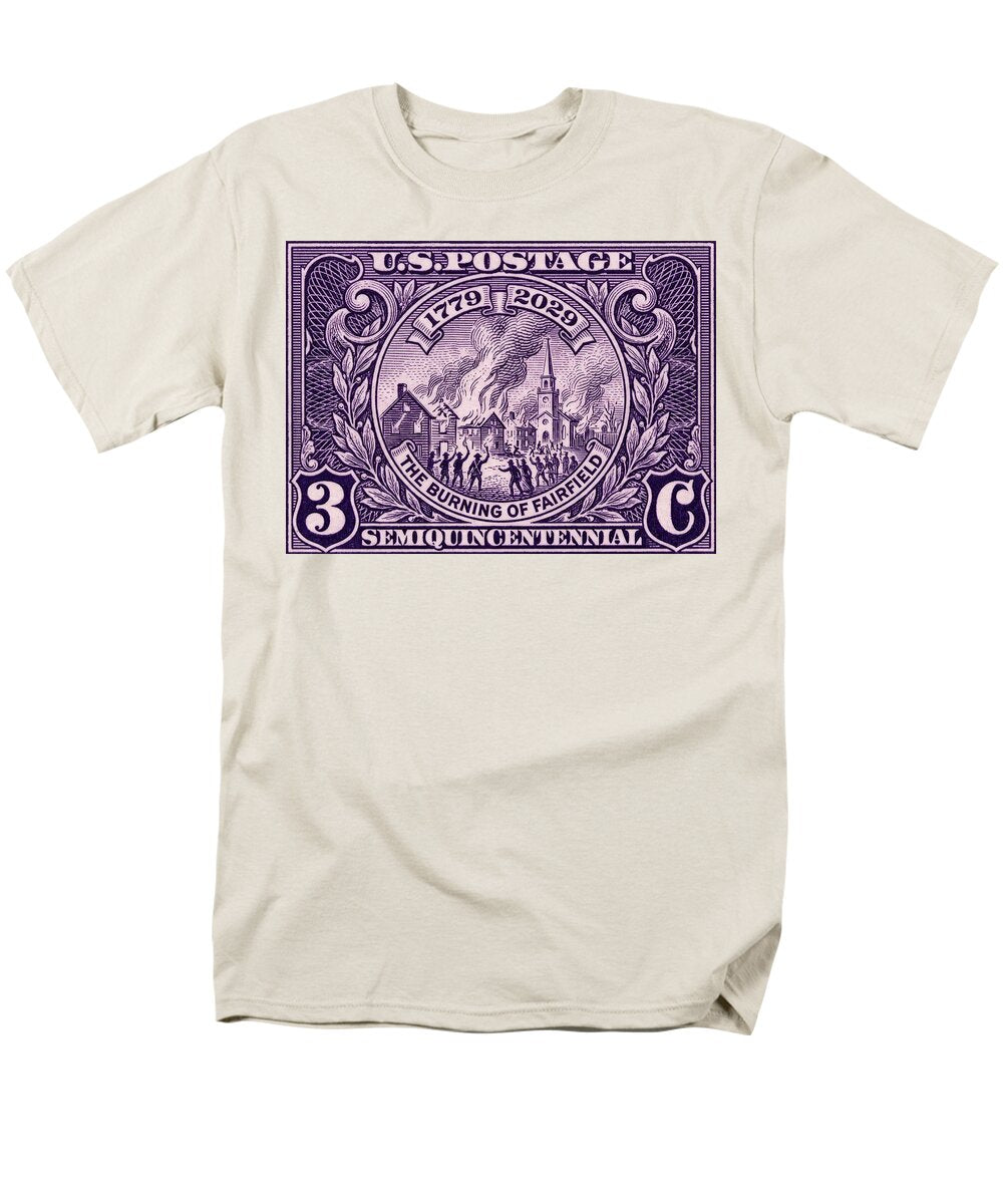 Burning of Fairfield 3c 1 - Men's T-Shirt  (Regular Fit)