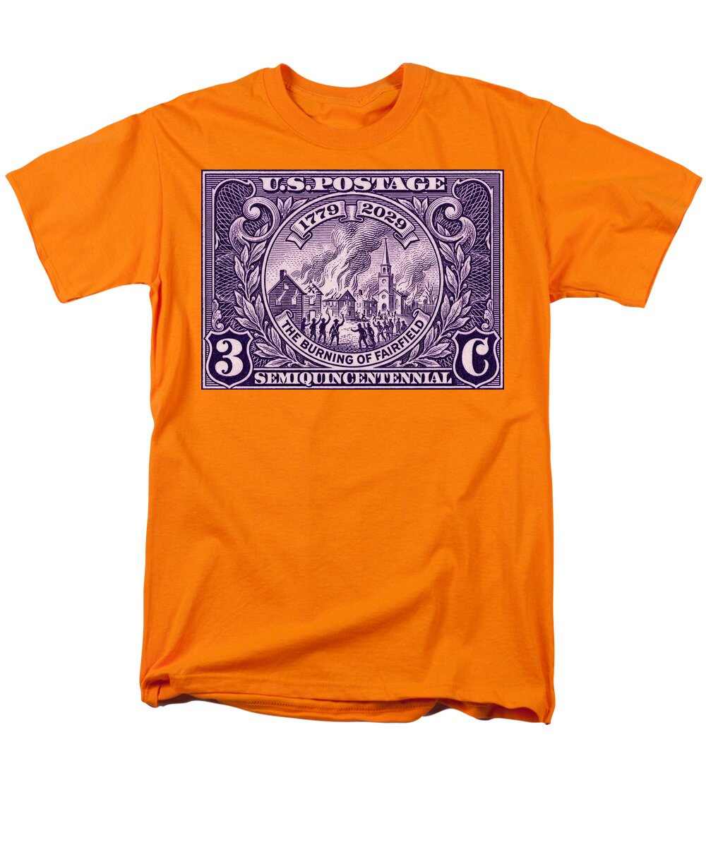 Burning of Fairfield 3c 1 - Men's T-Shirt  (Regular Fit)