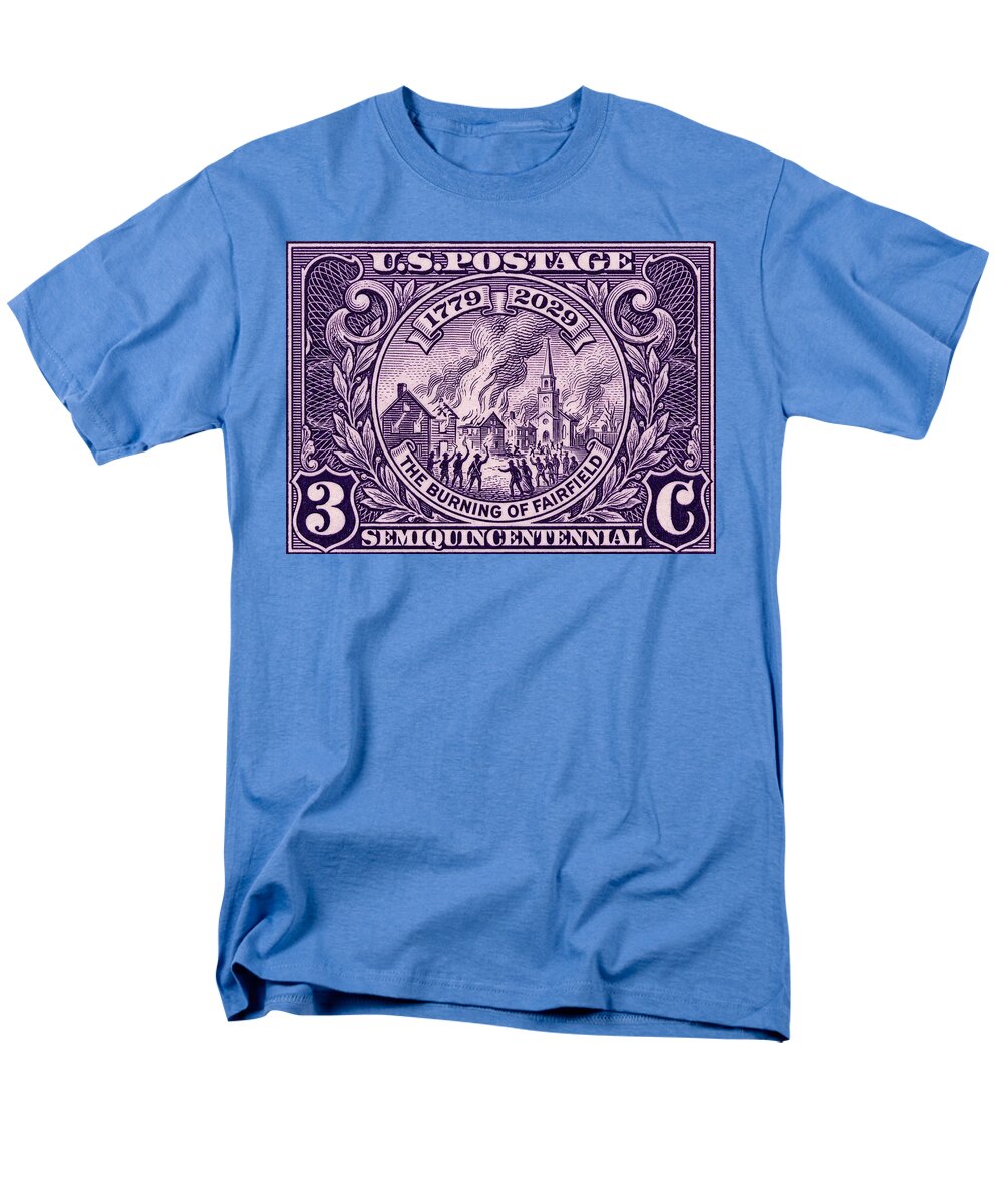 Burning of Fairfield 3c 1 - Men's T-Shirt  (Regular Fit)