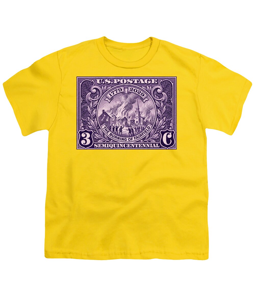 Burning of Fairfield 3c 1 - Youth T-Shirt