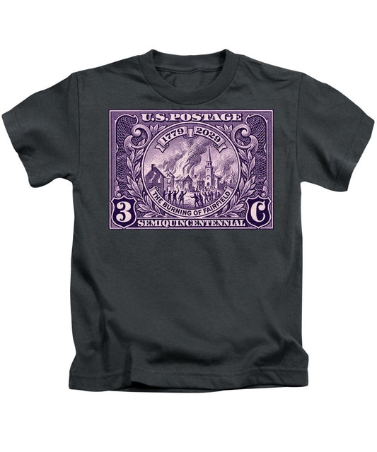 Burning of Fairfield 3c 1 - Kids T-Shirt
