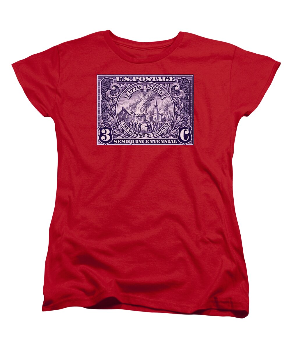 Burning of Fairfield 3c 1 - Women's T-Shirt (Standard Fit)