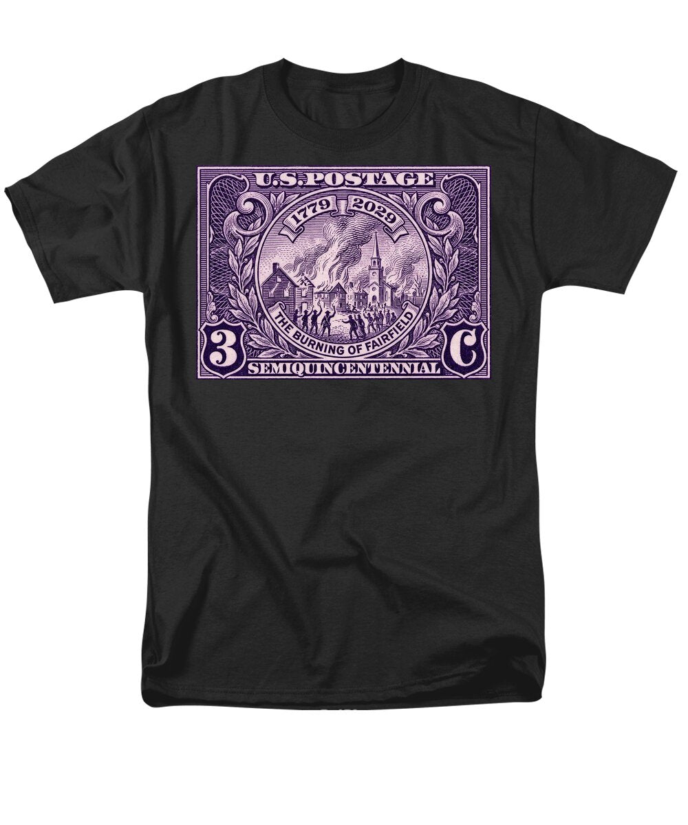 Burning of Fairfield 3c 1 - Men's T-Shirt  (Regular Fit)