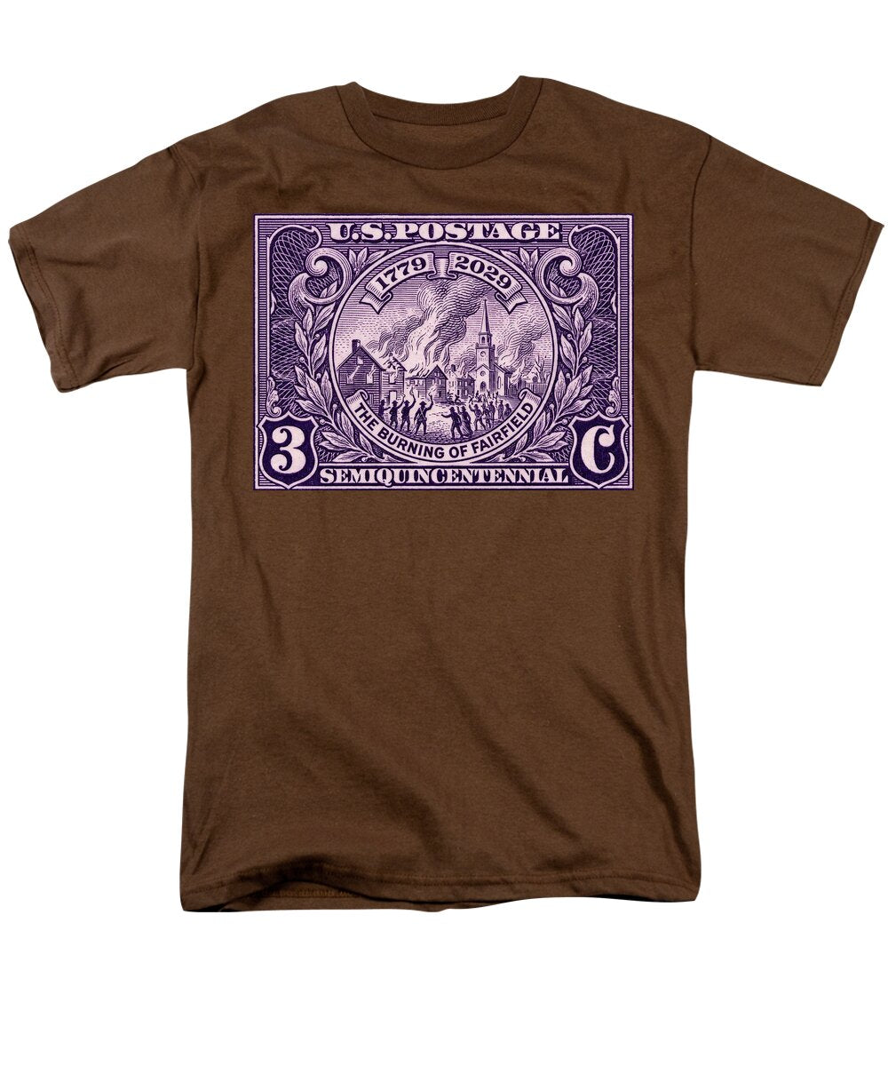 Burning of Fairfield 3c 1 - Men's T-Shirt  (Regular Fit)