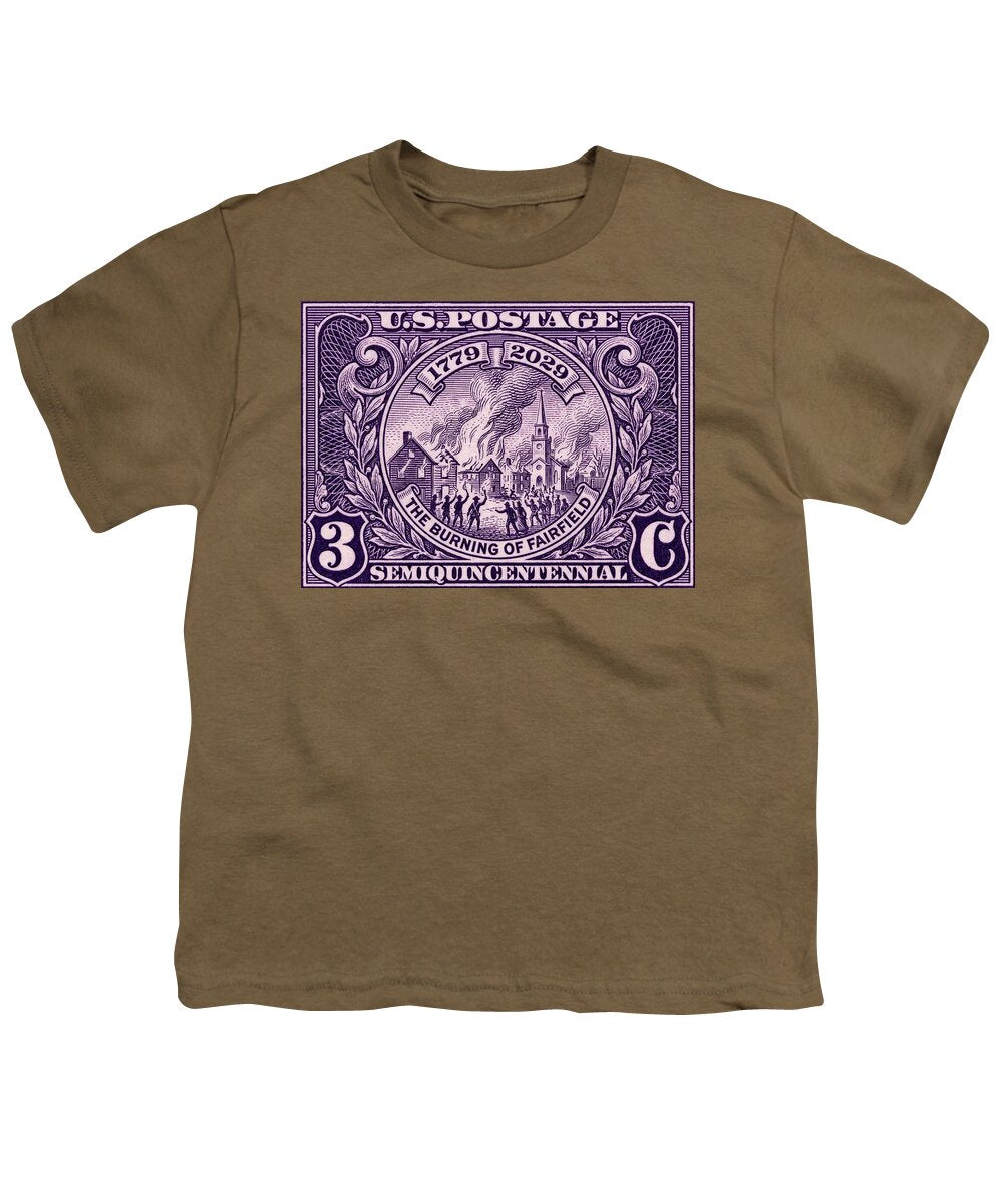 Burning of Fairfield 3c 1 - Youth T-Shirt