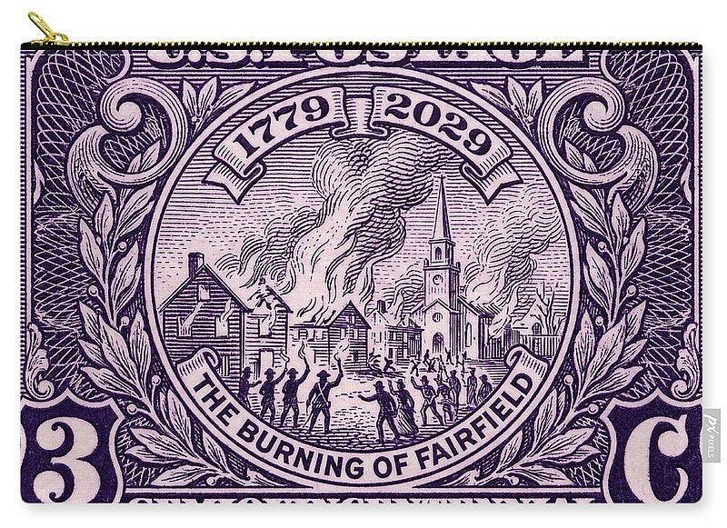 Burning of Fairfield 3c 1 - Zip Pouch